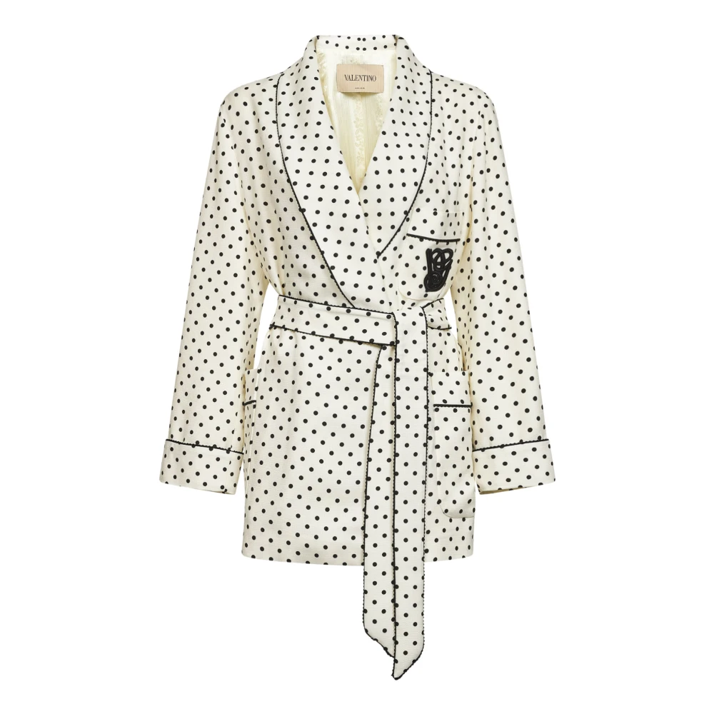 Valentino Women's Multicolor Blazers, S, Supergran Plusdepois Print Jacket