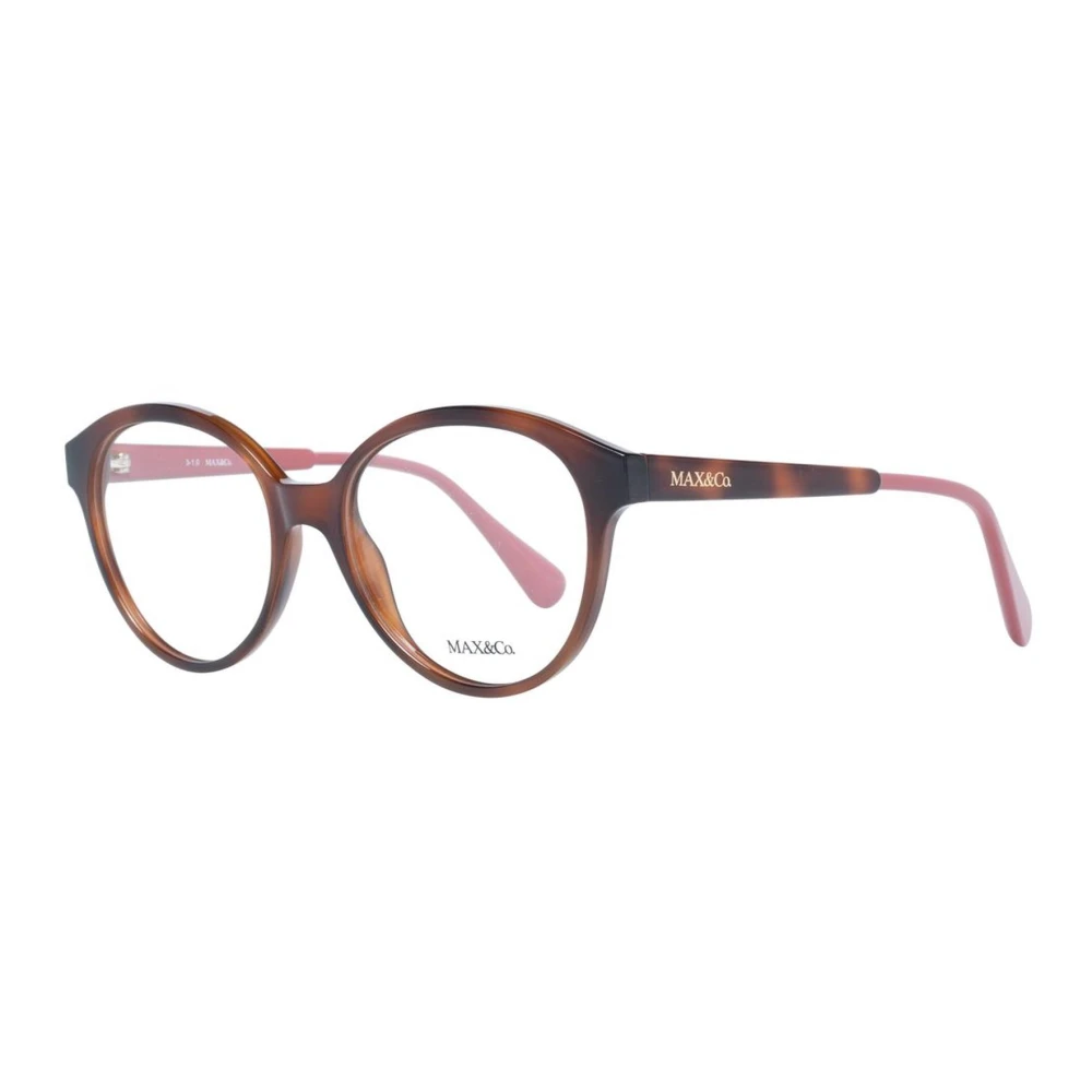 Max & Co Bruine ronde bril Havana montuur Brown Dames