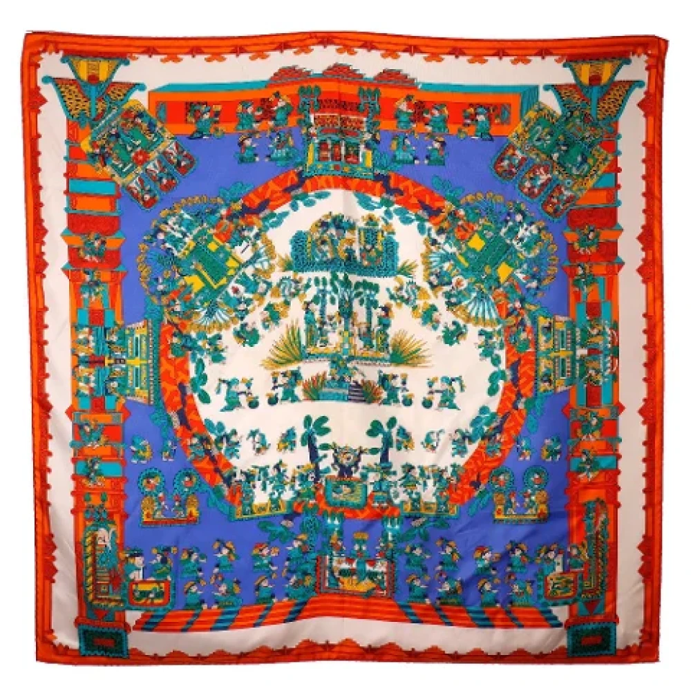 Hermès Vintage Pre-owned Silk scarves Multicolor Dames