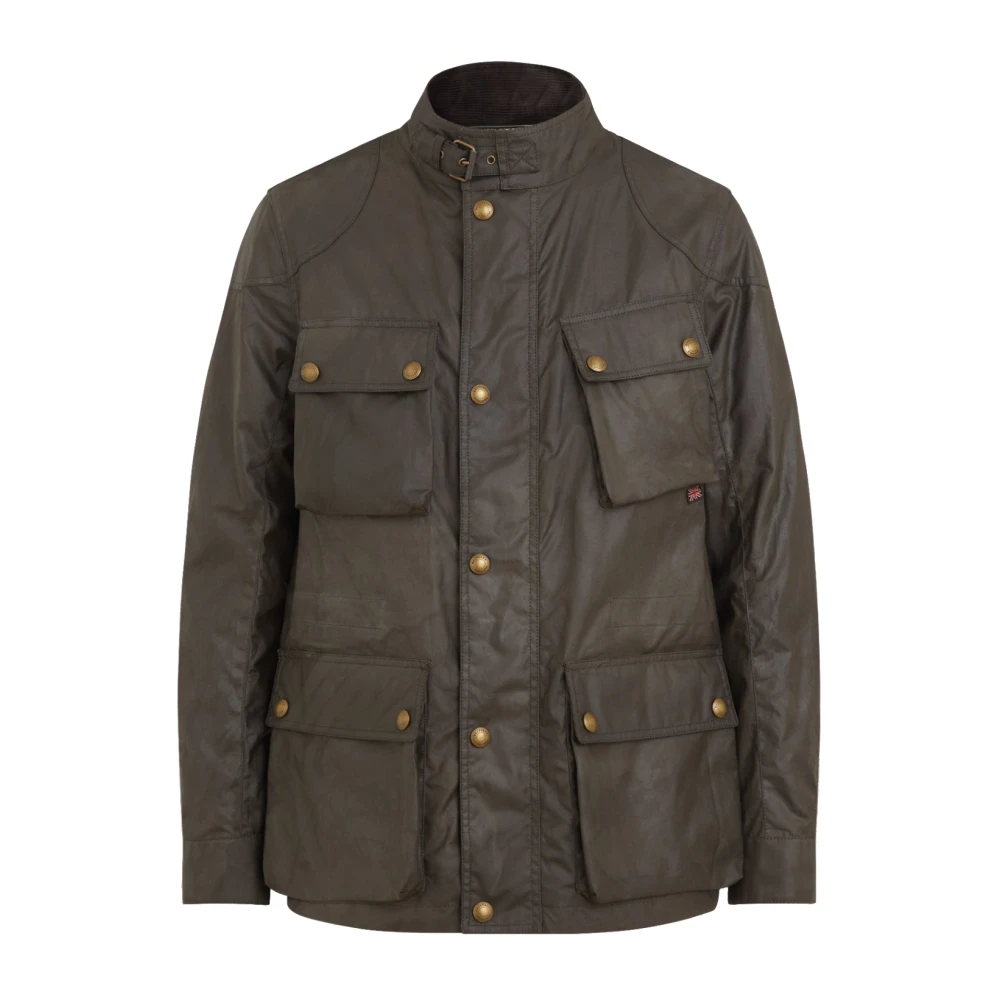 Belstaff , Light Jackets, Male, Brown, M, Fieldmaster Jacket
