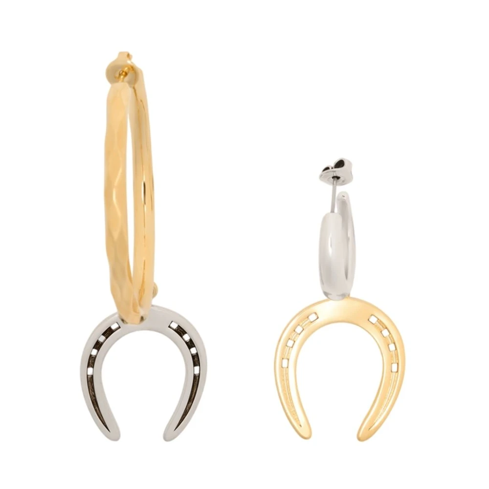 Isabel Marant Women's Multicolor Asymmetric Gd Earrings