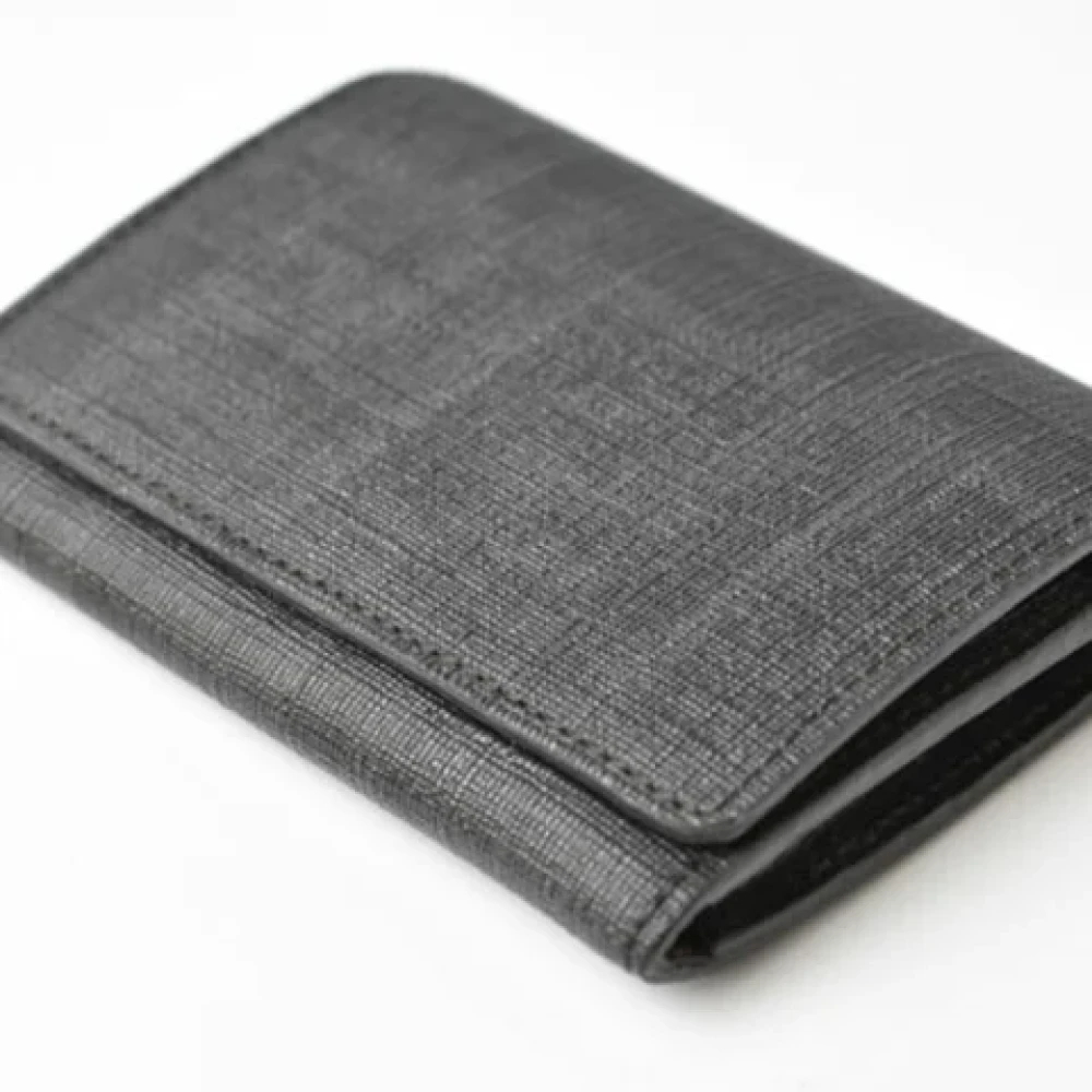 Fendi Vintage Pre-owned Canvas wallets Gray Dames