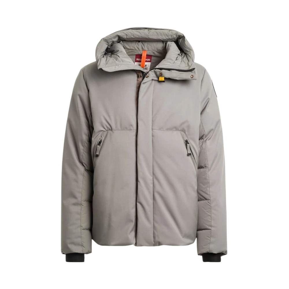 Parajumpers Men's Gray Down Jackets, 3XL, Koto - Hooded Jacket