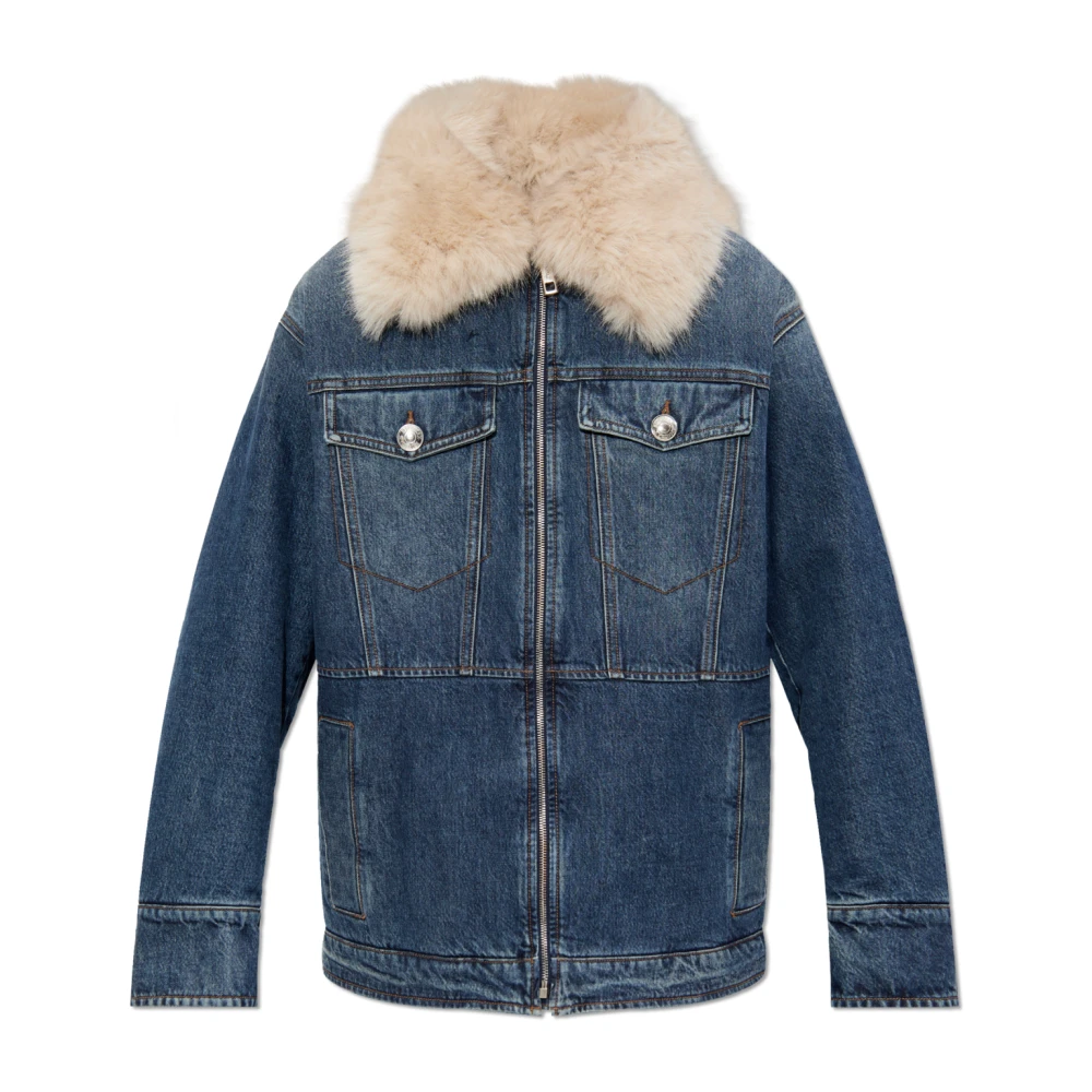 SPORTMAX Denim jas Calcina Blue Dames