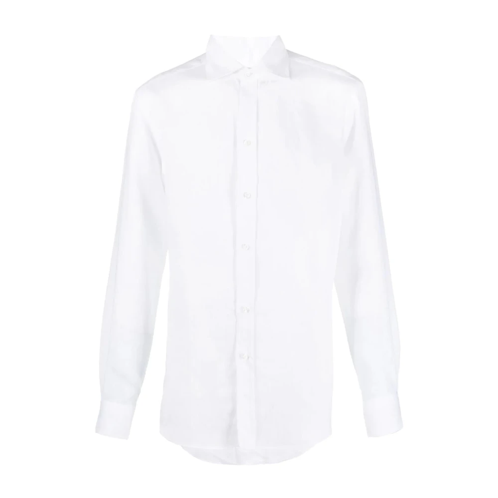Ralph Lauren Men's White Long Sleeve Shirt