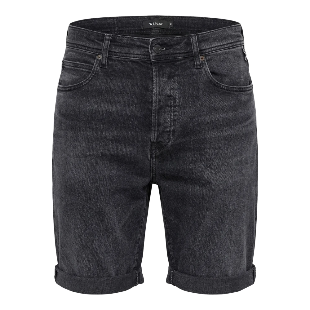 Replay Uomo Grigio Pantaloncini, W30, New,