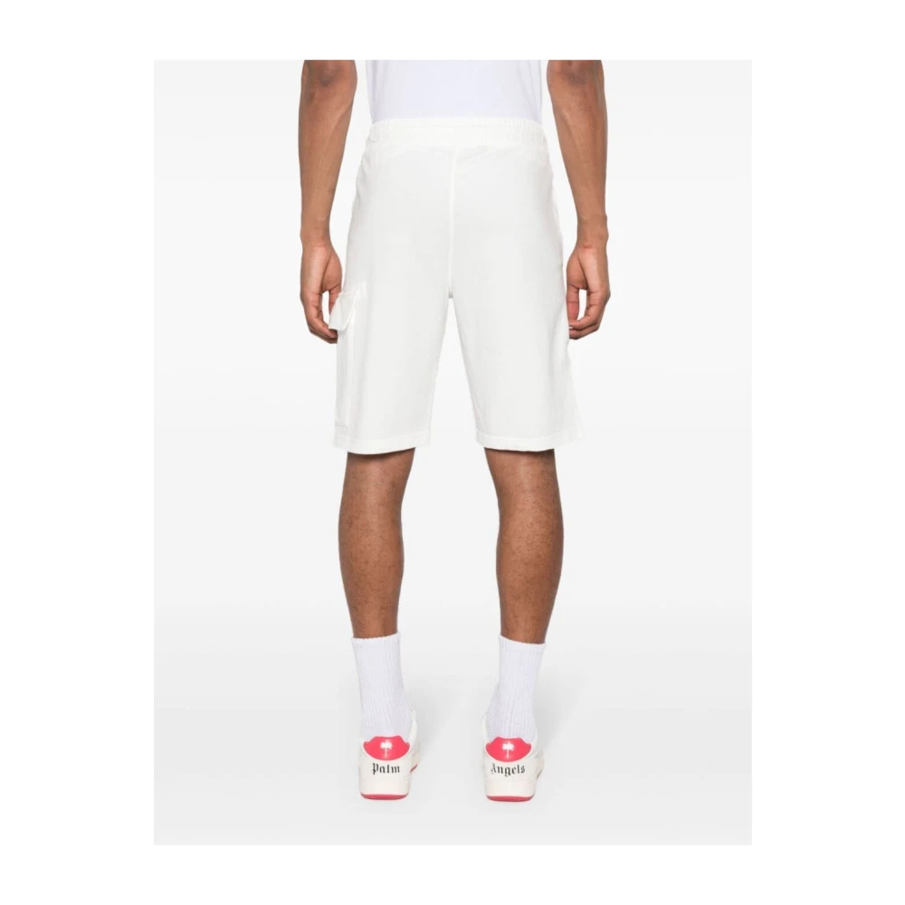 C.P. Company Witte Casual Shorts voor Mannen White Heren