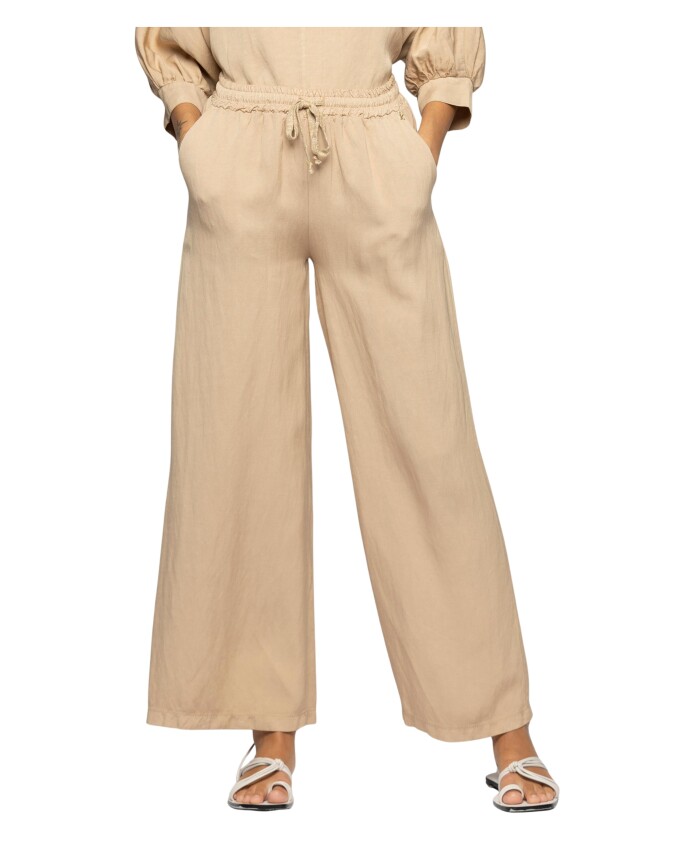 pantalon-femme-a-taille-a-cordon