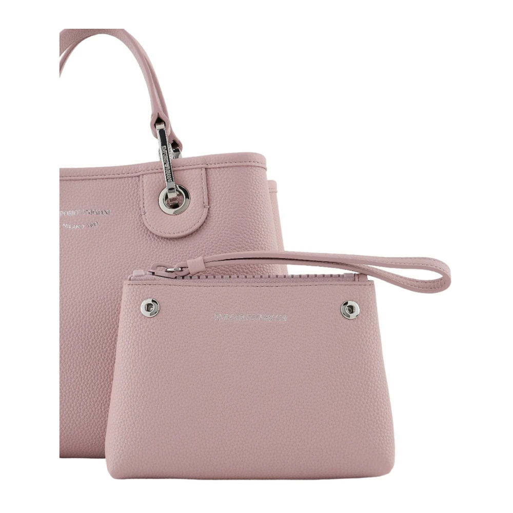 Giorgio Armani Roze Synthetische Winkel Tas Pink Dames