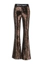 logo-tape-sequins-flare-trousers