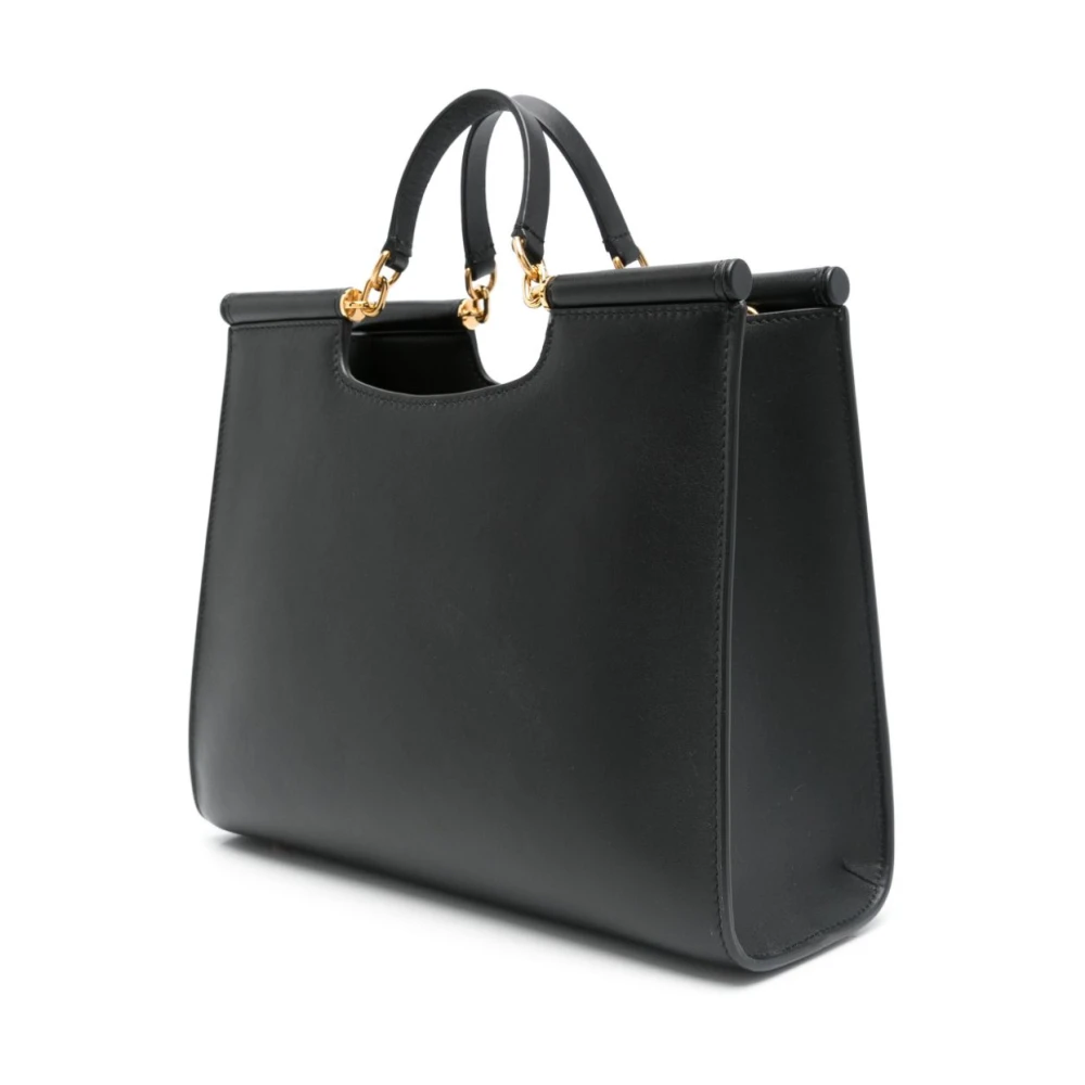 Dolce & Gabbana Zwarte schoudertas voor vrouwen Black Dames