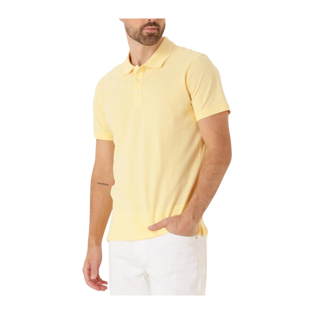 Matinique Heren Polo & T-shirts in Geel Melange Yellow Heren