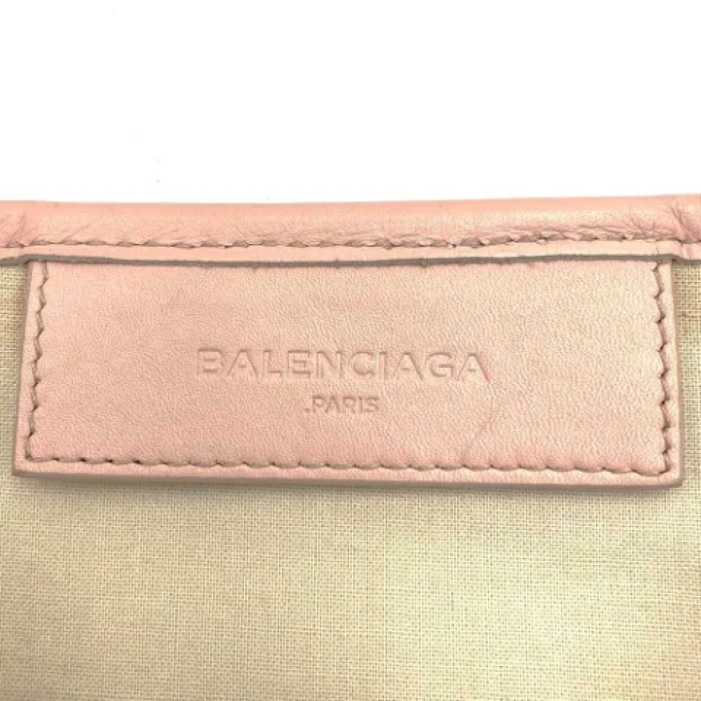 Balenciaga Vintage Pre-owned Canvas handbags Pink Dames