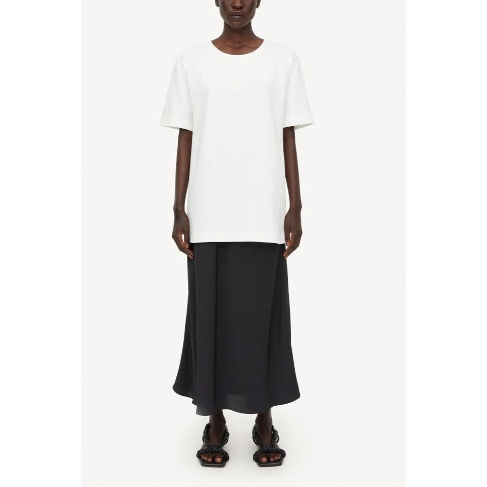 By Malene Birger Zwarte A-Lijn Midi Rok Boshan By Herenne Birger Gray Dames