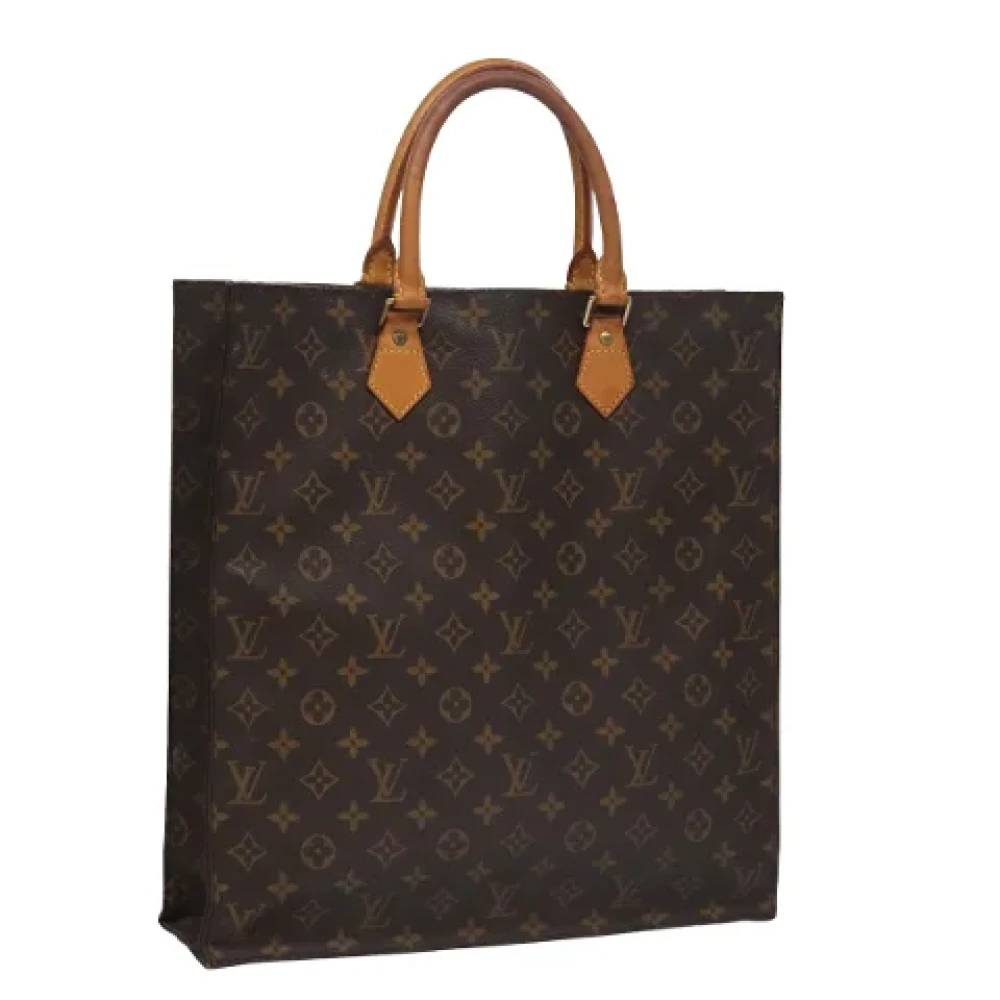 Louis Vuitton Vintage Pre-owned Canvas handbags Brown Dames