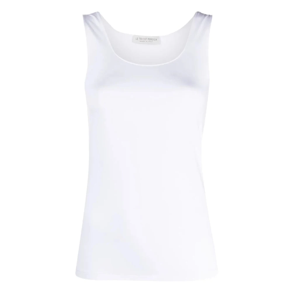 Tops > Sleeveless Tops - - Le Tricot Perugia - Modalova