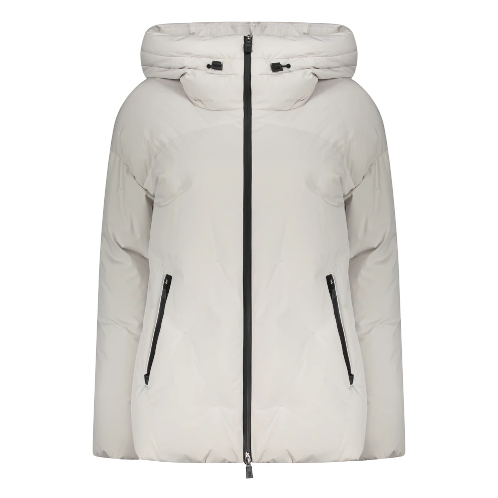 Herno Donzen Jas met Capuchon en Rits Gray Dames