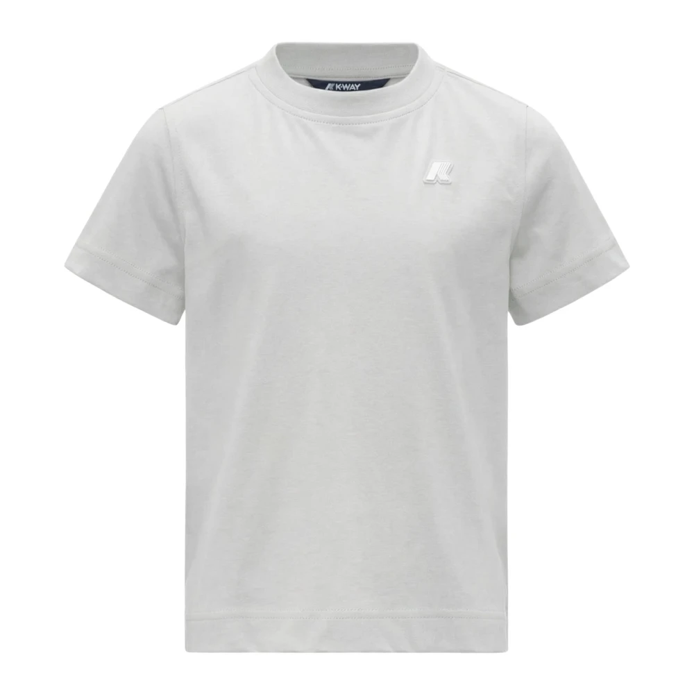 K-Way Unisex Kids White Kids Short Sleeve T-Shirts, 8 Y, Melis Jersey