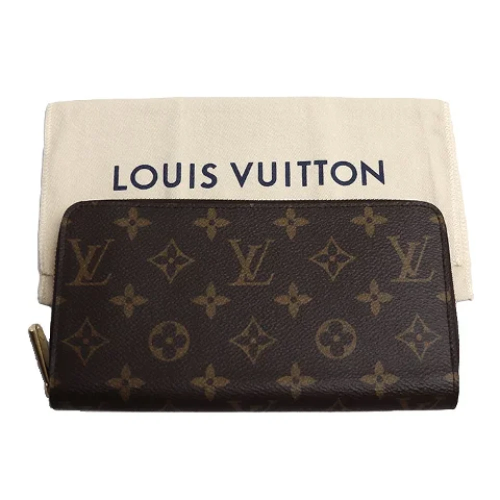 Louis Vuitton Vintage Pre-owned Canvas wallets Brown Dames