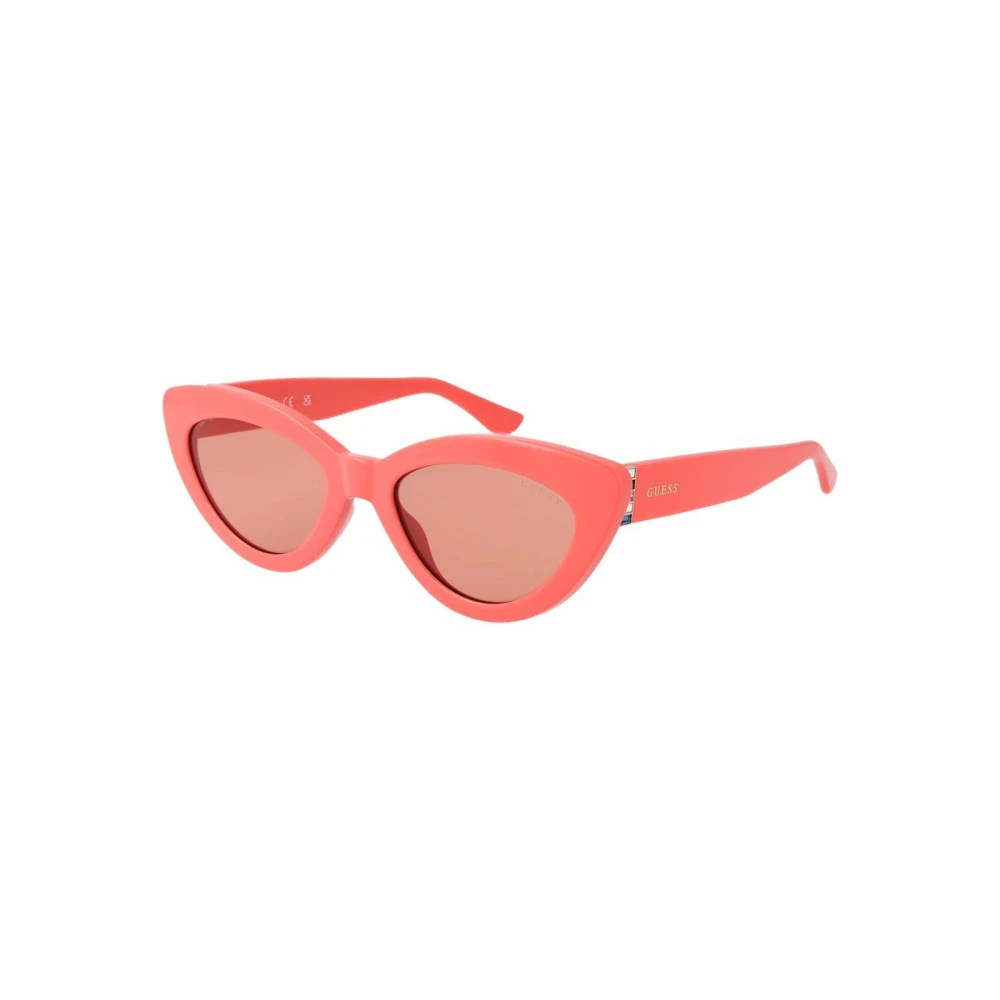 Guess Women's Pink Sunglasses, One Size, Cat Eye Sunglasses With Uv Protection