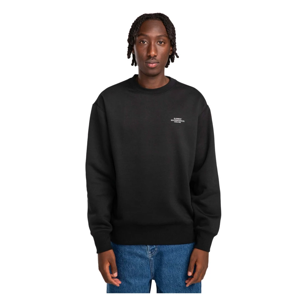 Element Hoodie Black Heren
