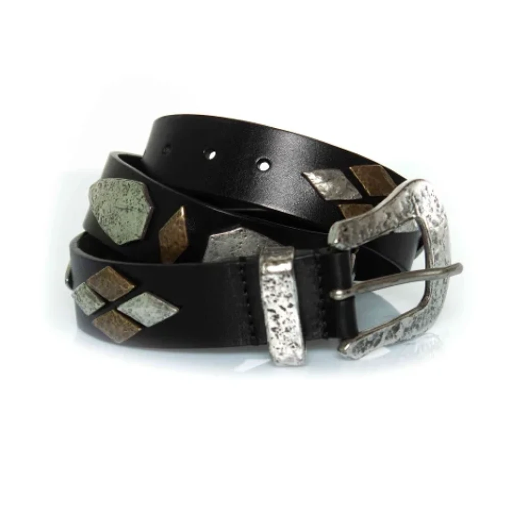 Isabel Marant Pre-owned Leather belts Black Dames