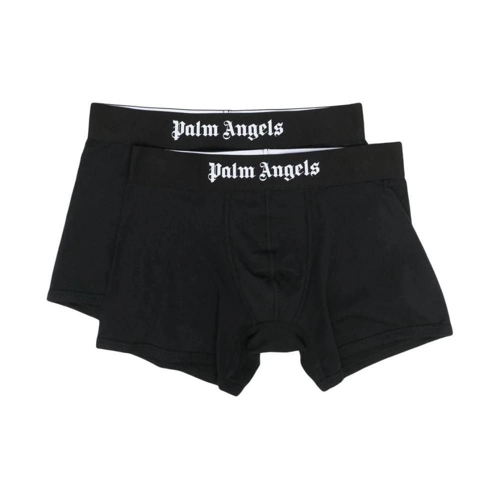 Palm Angels Zwarte XL Boxer Bipack Upgrade je ondergoedcollectie Black Heren