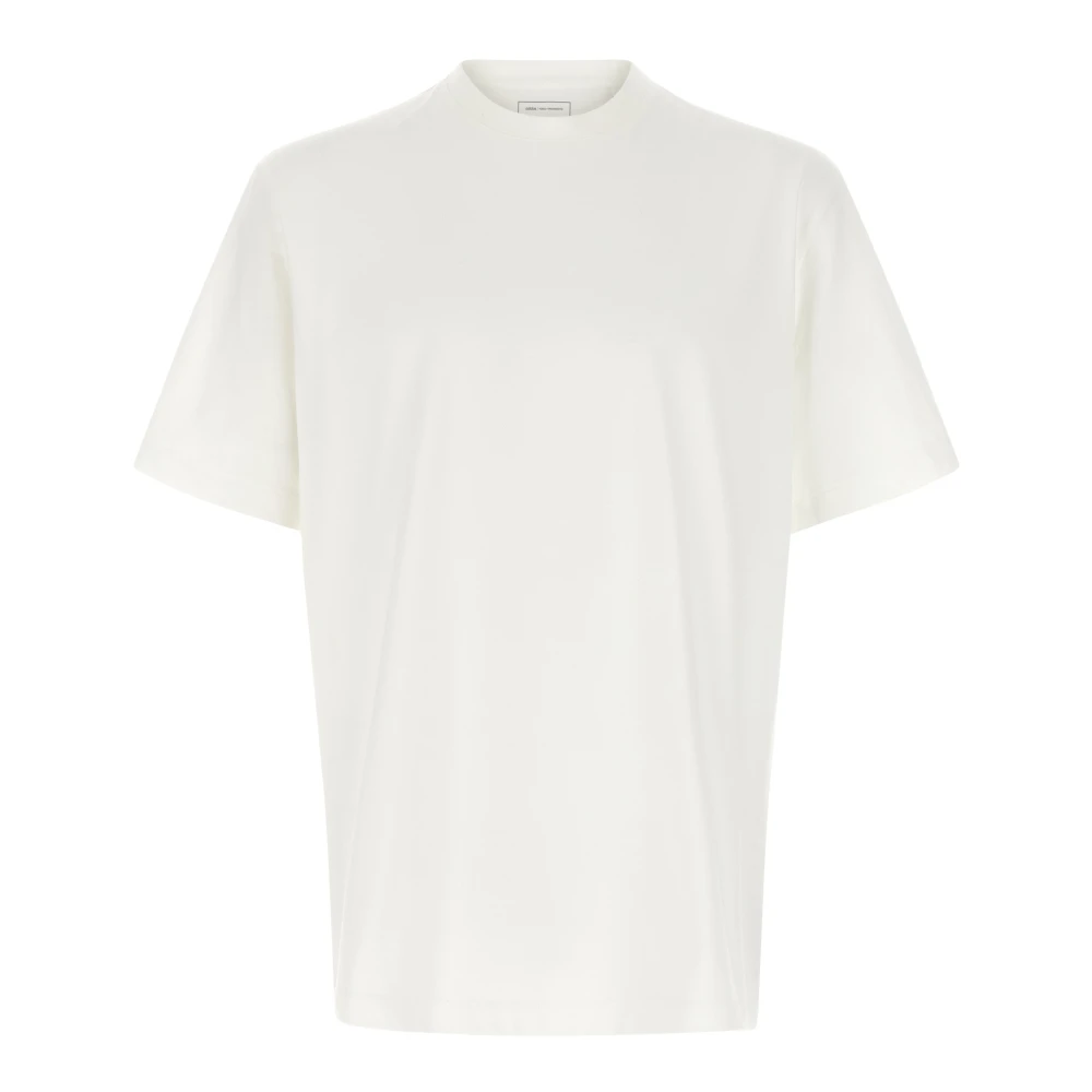 Y-3 Men's White T-Shirts, M, Graphic Short Sleeve Tee