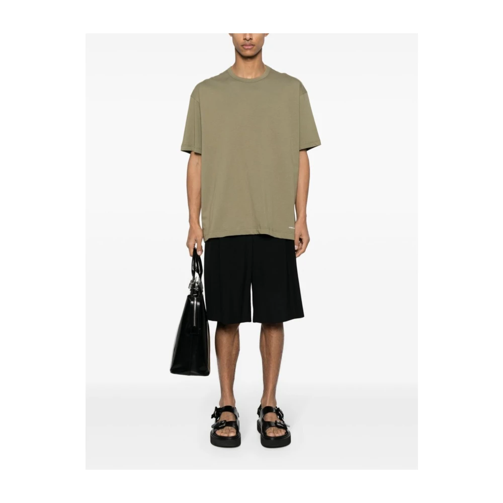 Comme des Garçons Groene TEE Shirt Green Heren