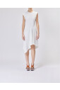 witte-asymmetrische-mouwloze-jurk