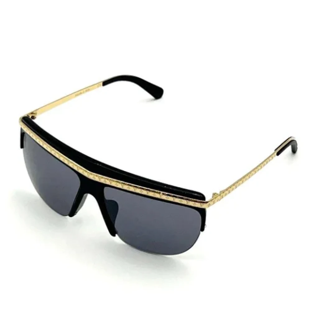 Louis Vuitton Vintage Pre-owned Plastic sunglasses Black Dames