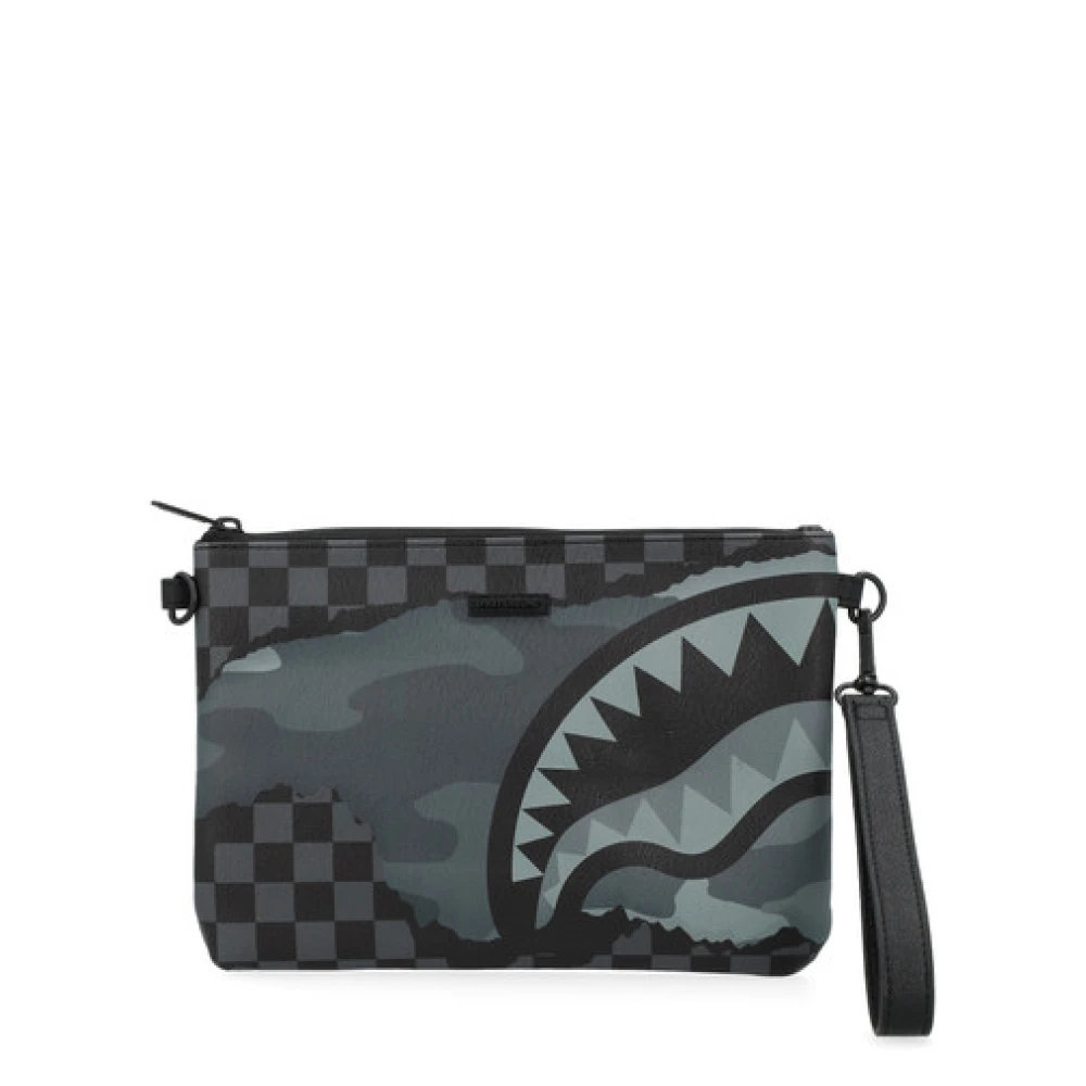 Sprayground Camo Tear Cross Rugzak Black Heren