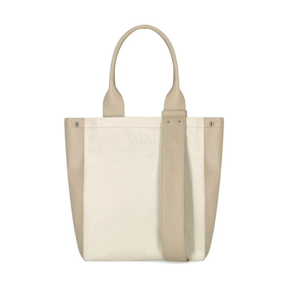 Max Mara Women's Beige Pesco Tote Bag - Shopping Bags - One Size - Bags