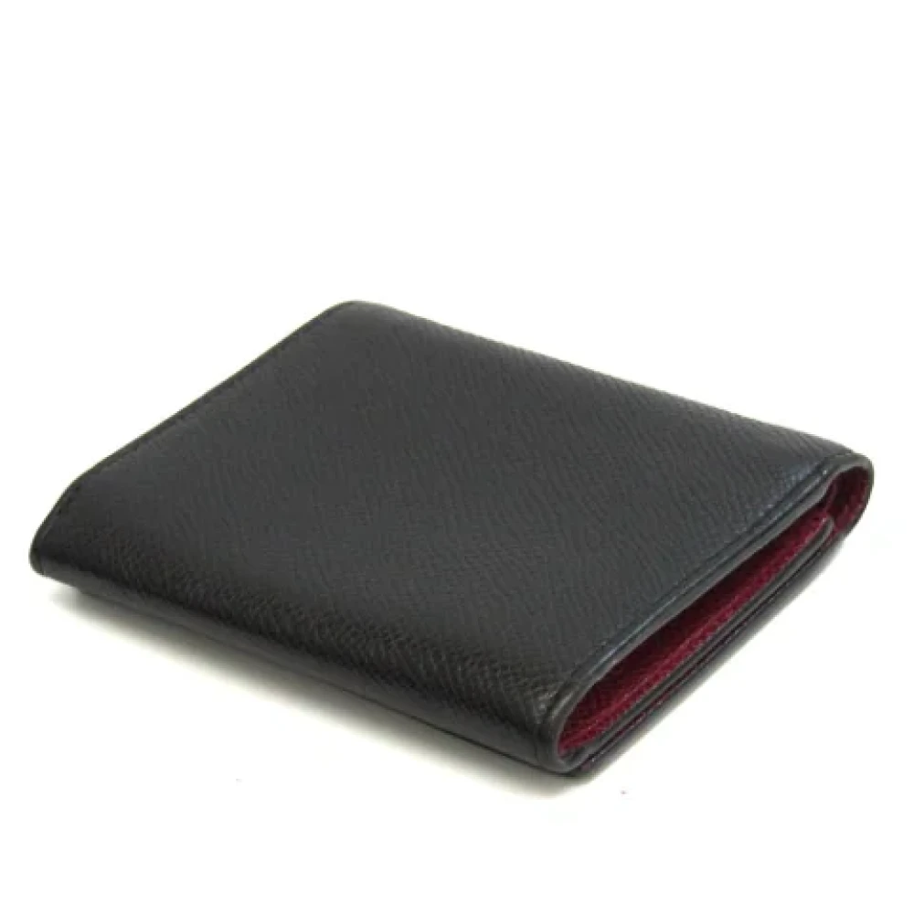 Bally Pre-owned Leather wallets Black Dames