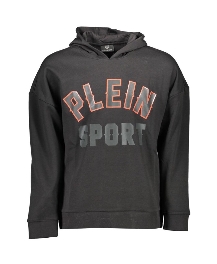 sweat-homme-en-coton-noir-a-capuche