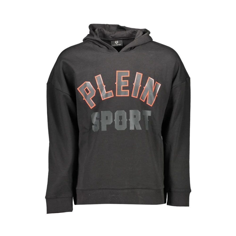 Plein Sport Men's Black Cotton Sweater Hoodie