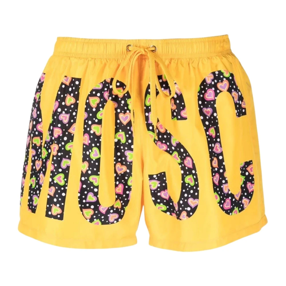 Moschino Strandkleding voor mannen Yellow Heren