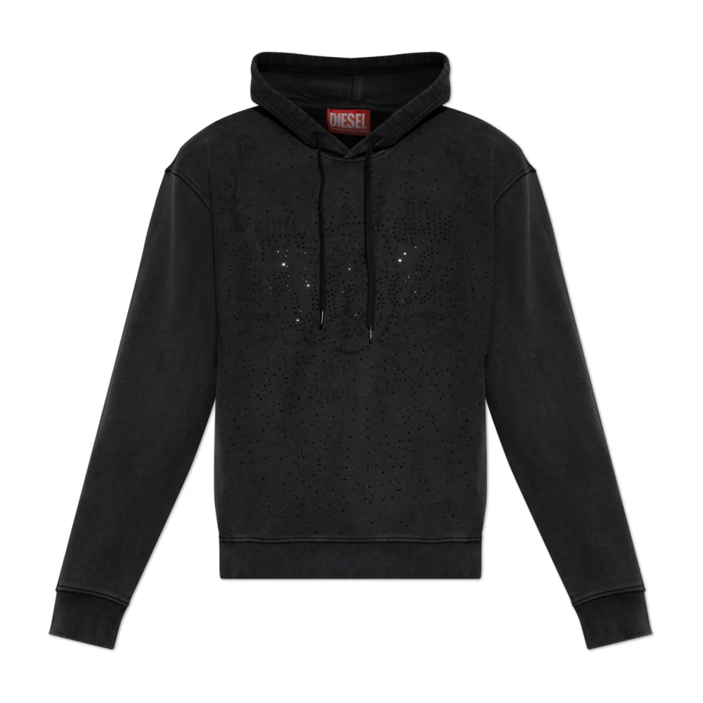 Diesel Homme Noir - Sweat-Shirts & Sweat-Shirts À Capuche - Sweatshirts Et Sweats À Capuche - Taille: Xl