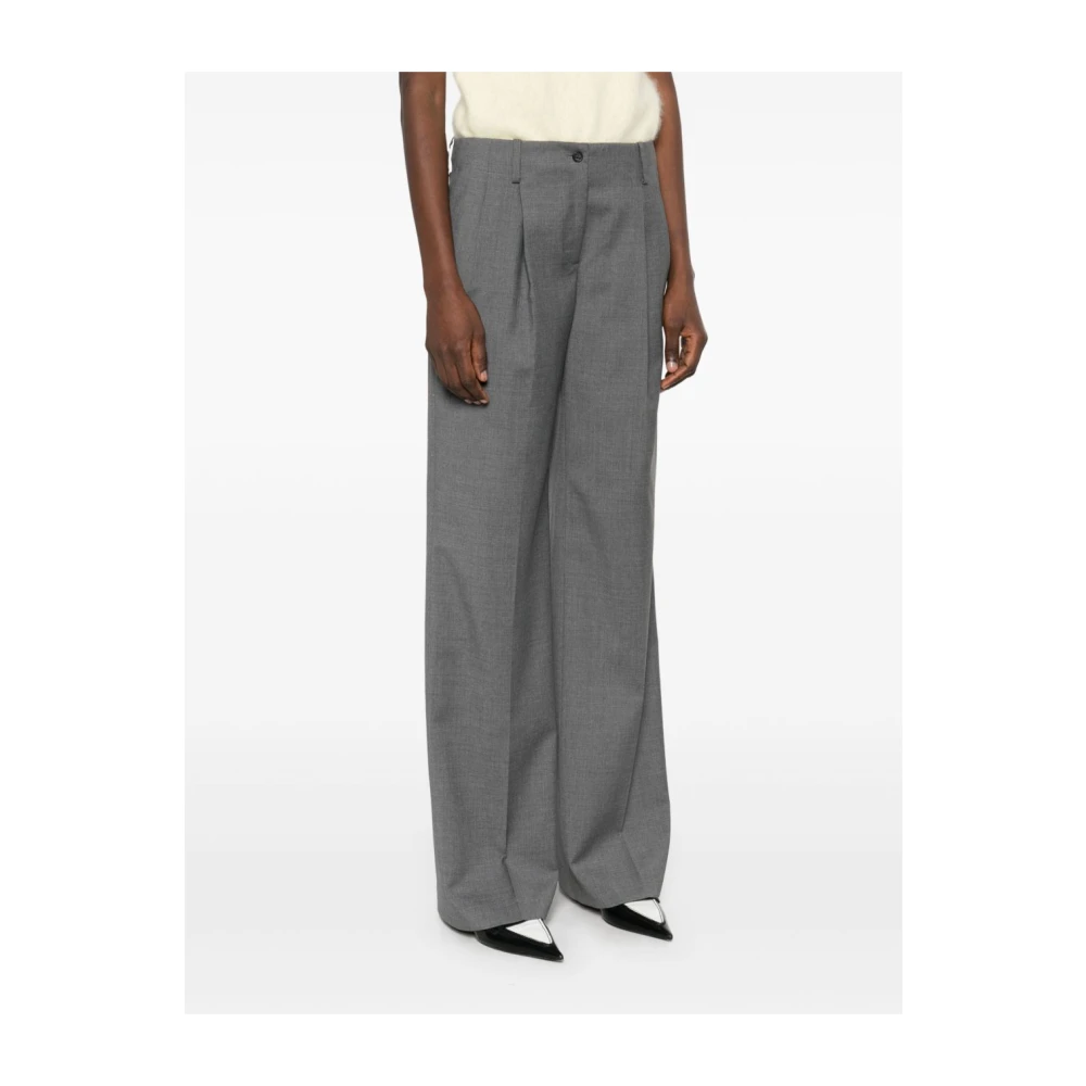 N21 Stoffen Broek Gray Dames