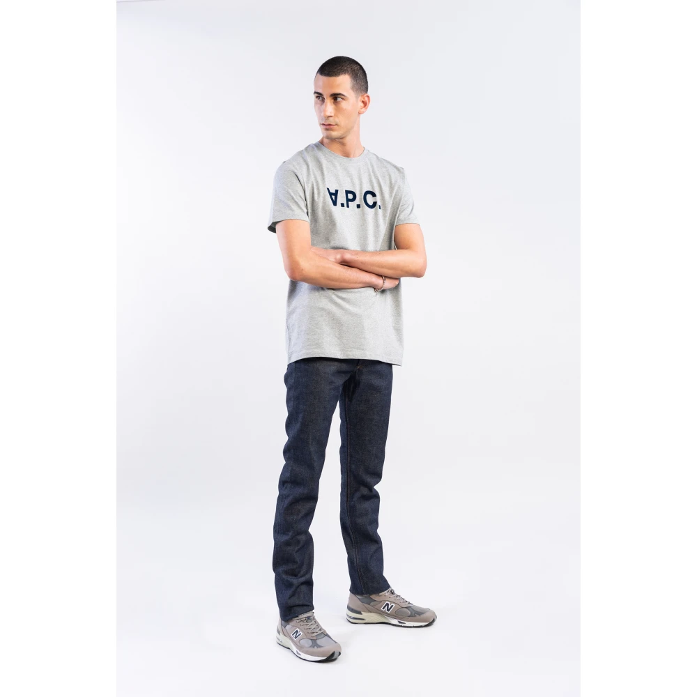 A.p.c. Japanse Ruwe Stretch Denim Jeans Blue Heren
