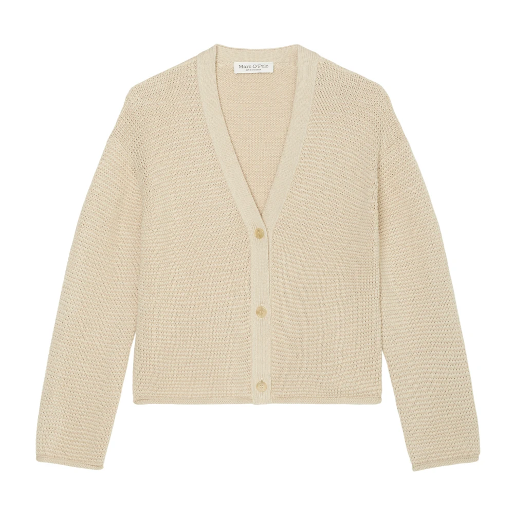 MARC O POLO Cardigan met extra brede schouders