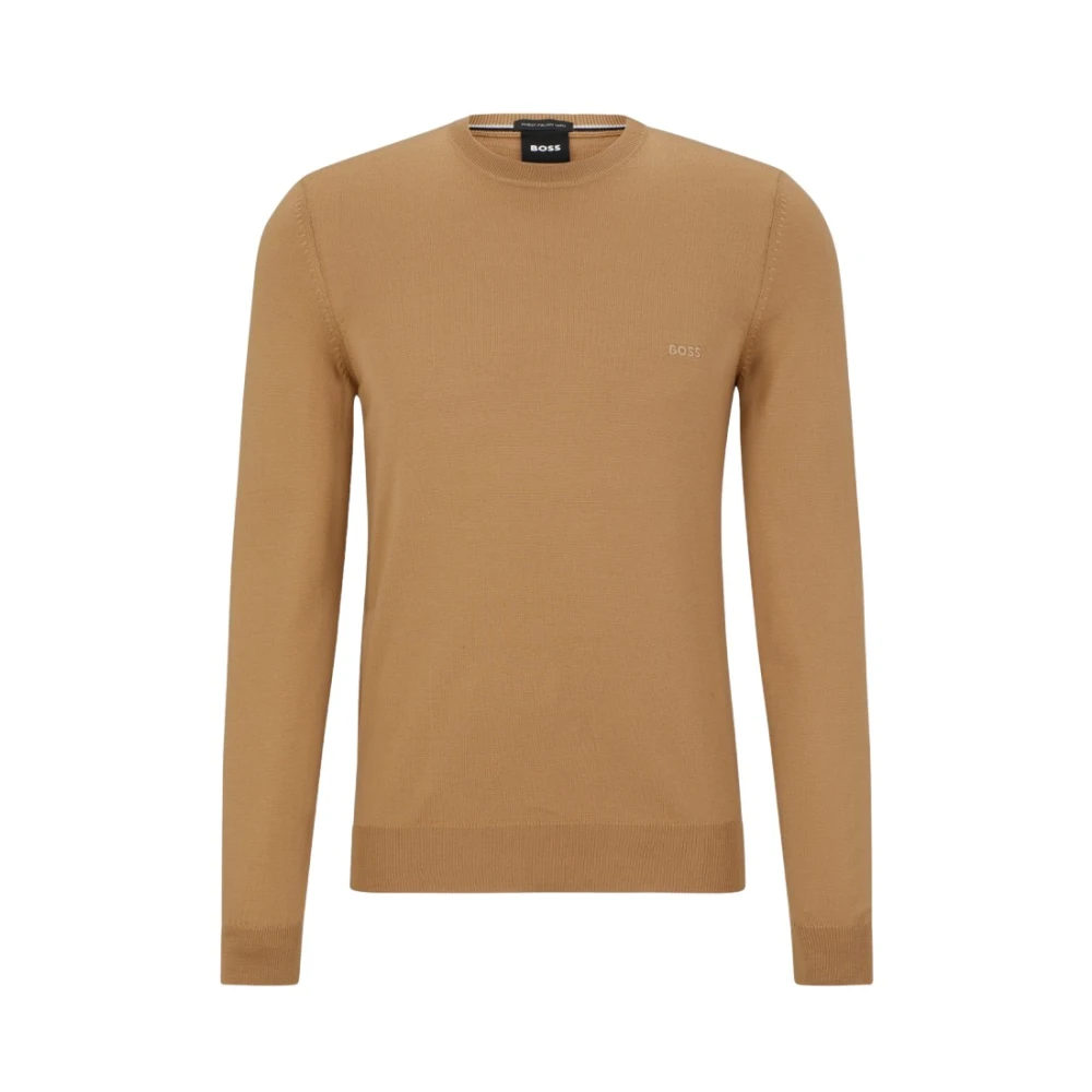 Boss Knitwear 50476364 Sweatshirt Beige Heren