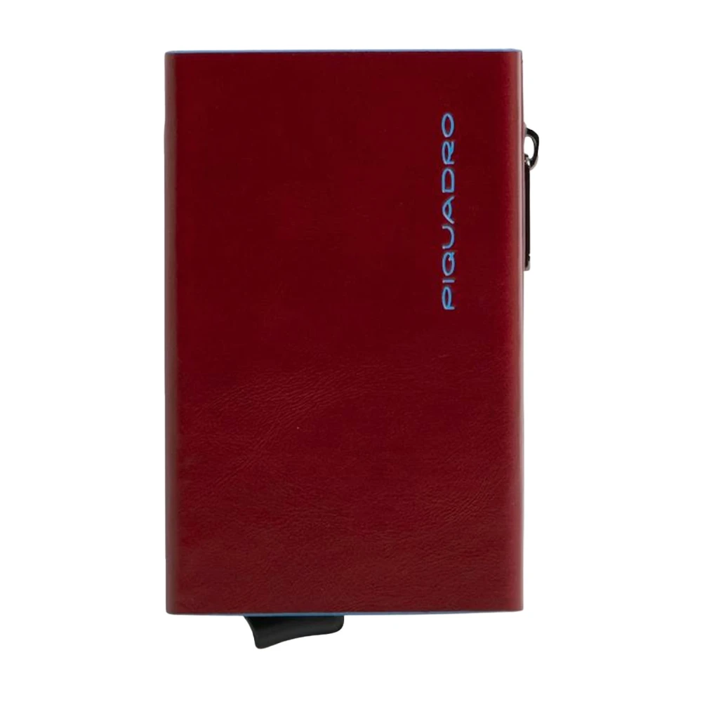 Piquadro Hombre Billetera Compacta Con Tarjetero Pop-Up