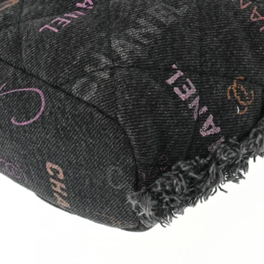 Chanel Vintage Pre-owned Denim chanel-bags Black Dames