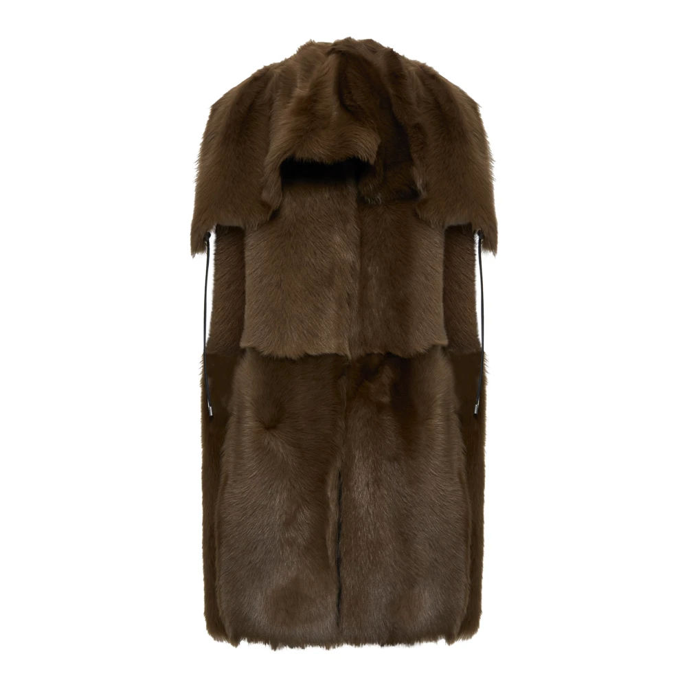 Max Mara Bruine Winterjas Brown Dames