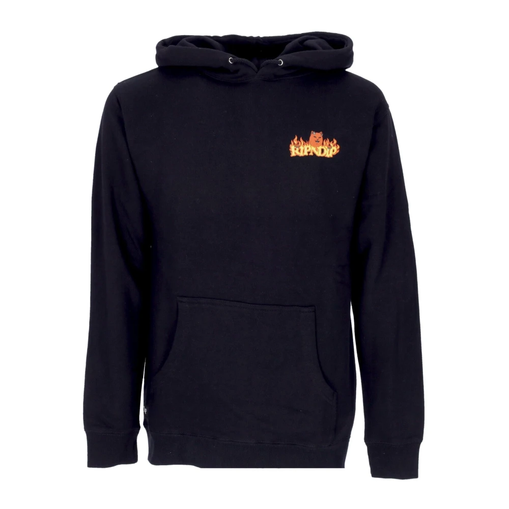 Ripndip Zwarte hoodie met duivelsontwerp Black Heren