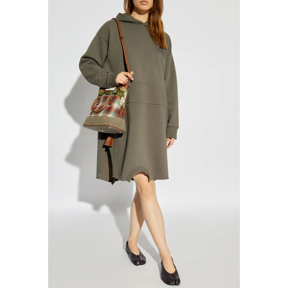 MM6 Maison Margiela Capuchonjurk Gray Dames