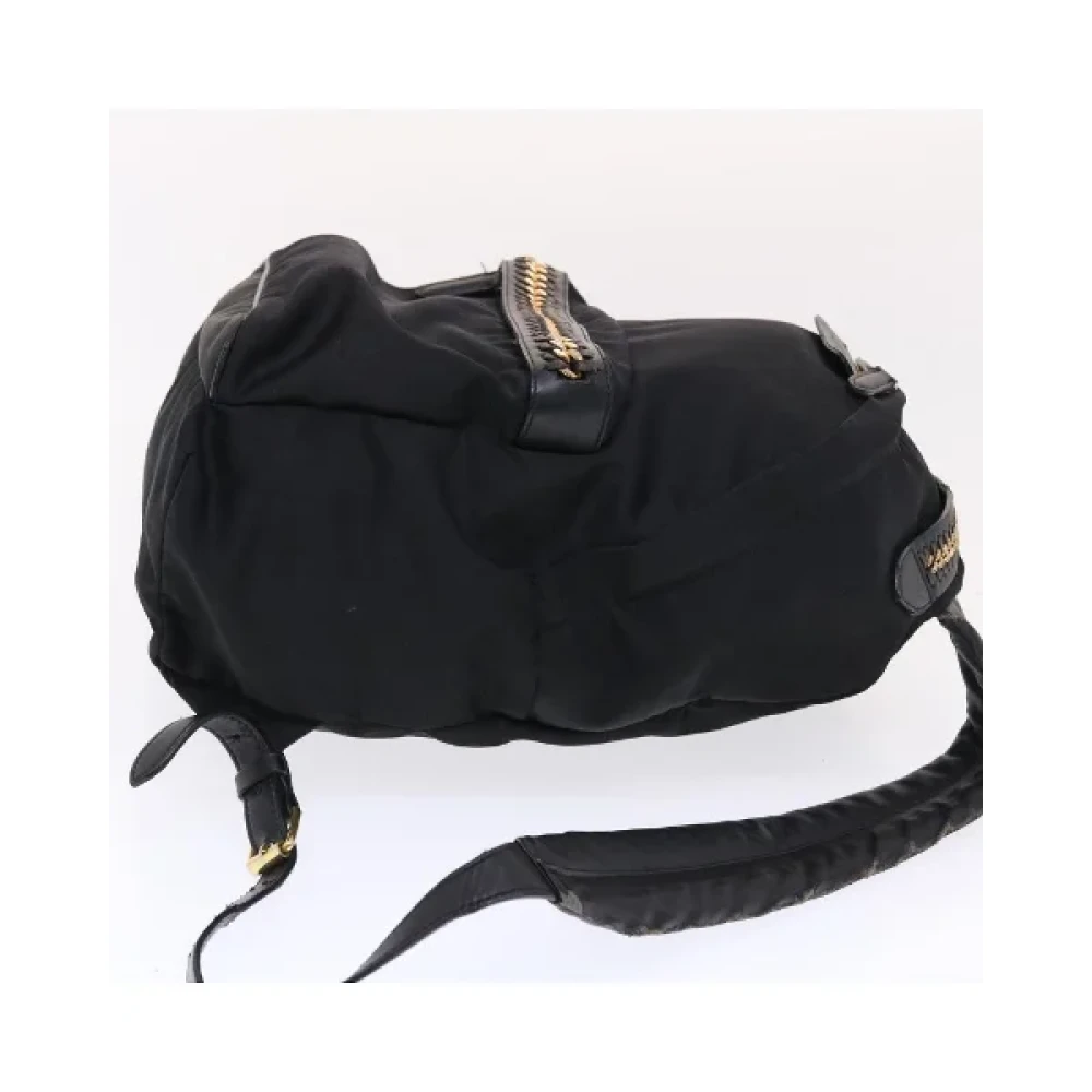 Stella McCartney Pre-owned Nylon backpacks Black Dames