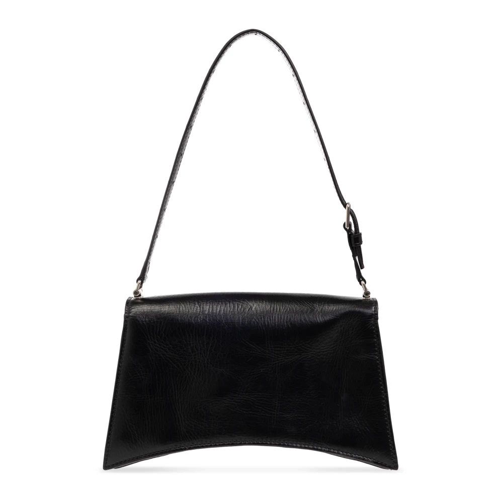 Balenciaga Crush Small Schoudertas Black Dames