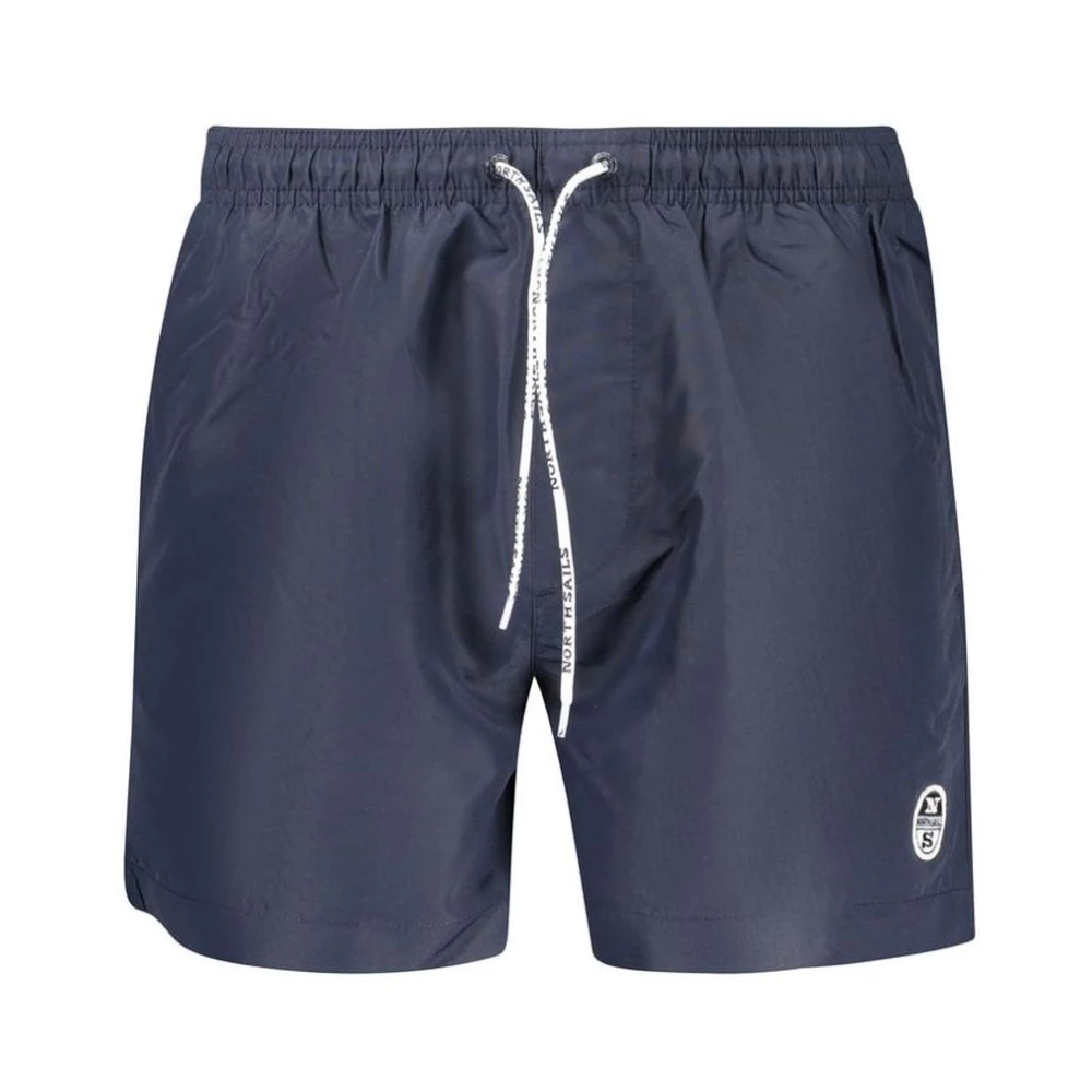 North Sails Polyester Swim Boxer - Male - Beachwear - Blue - S - Swimwear